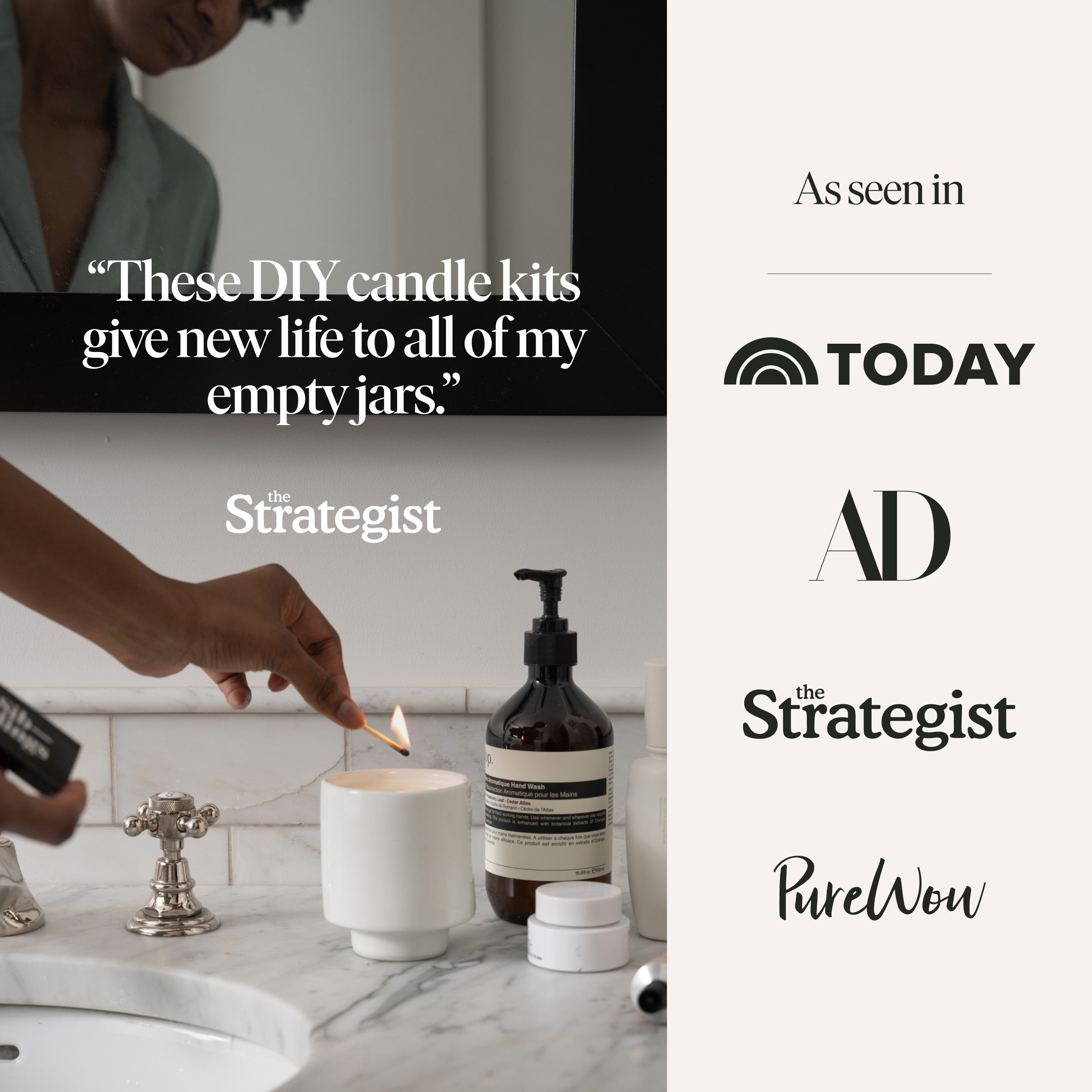 Refillable Candle Starter Set