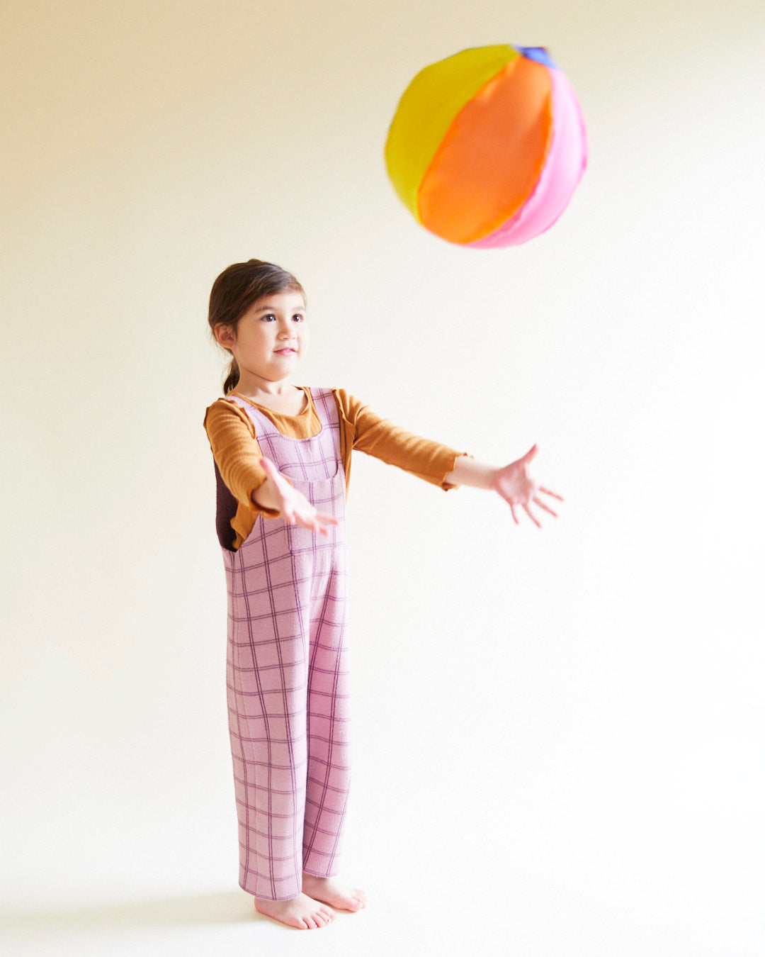 Rainbow Silk Balloon Ball Cover for Indoor & Outdoor Play