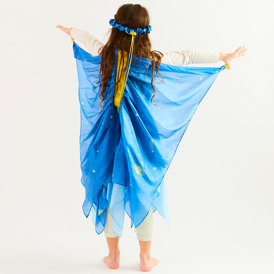 Star Silk Butterfly Wings for Dress-Up and Play