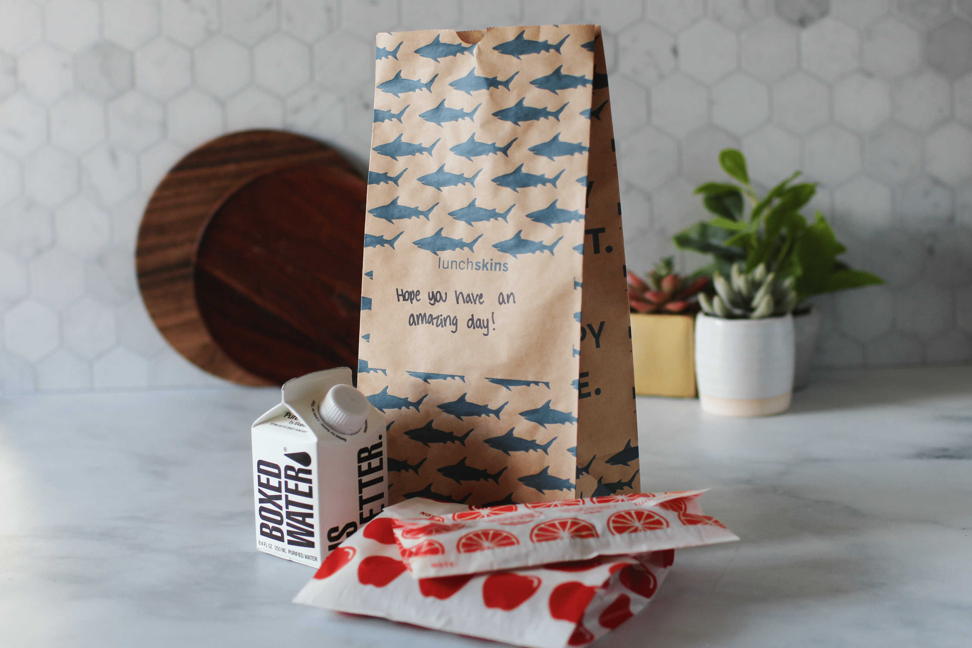 Recyclable Large Lunch Sacs