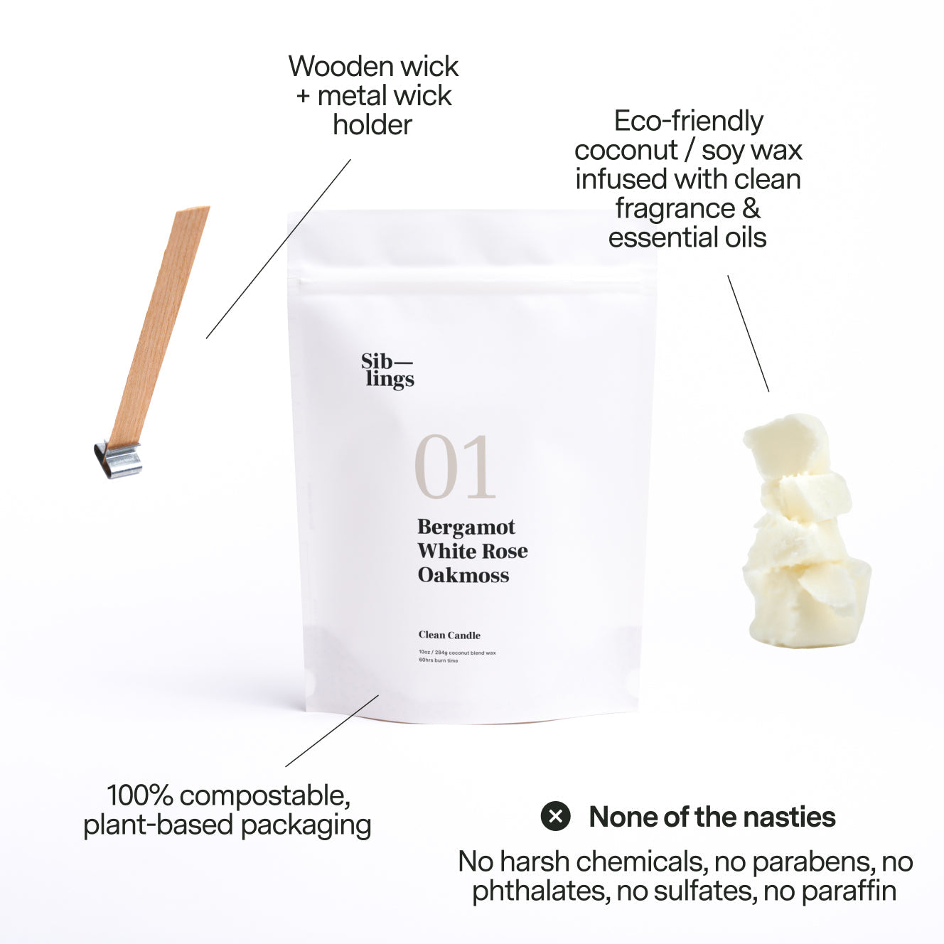 Refillable Candle Starter Set