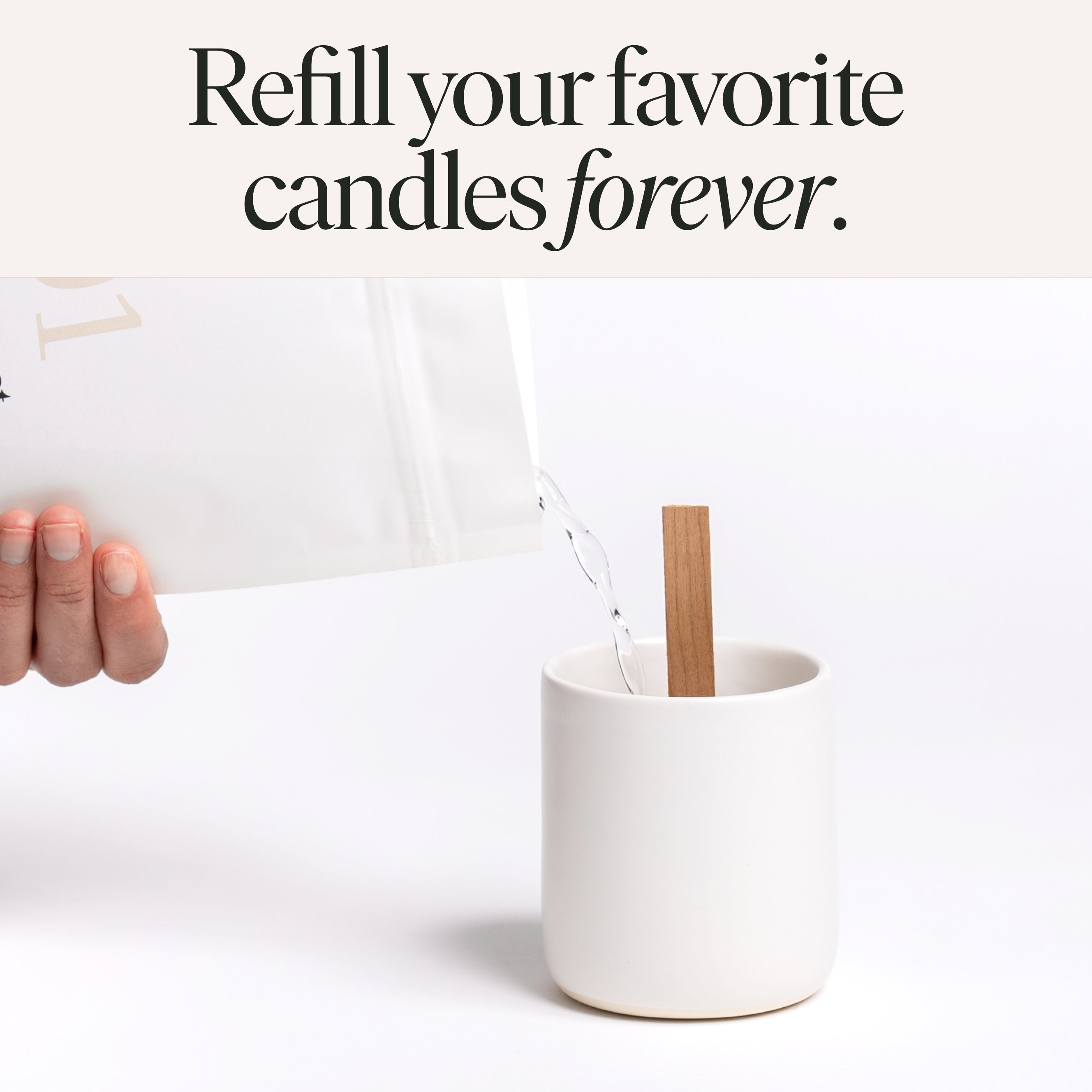 Refillable Candle Starter Set