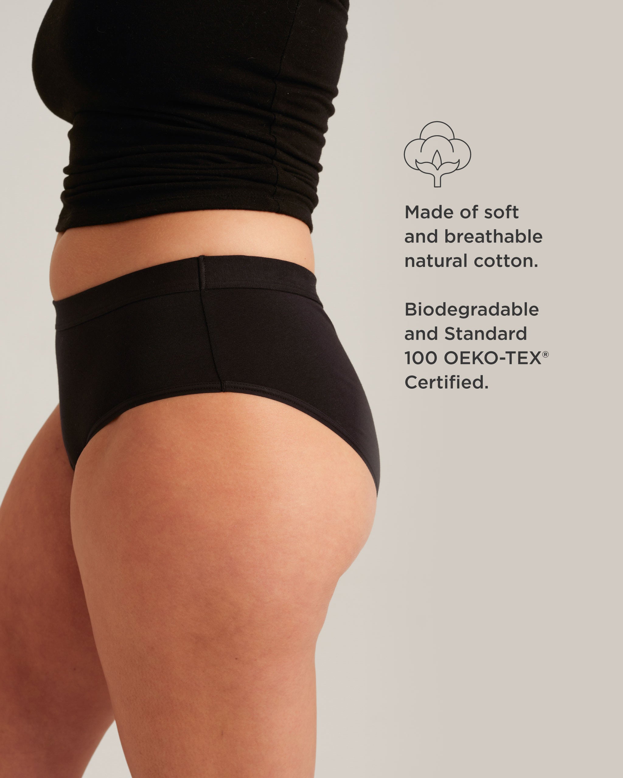 Leakproof Period Cotton Brief