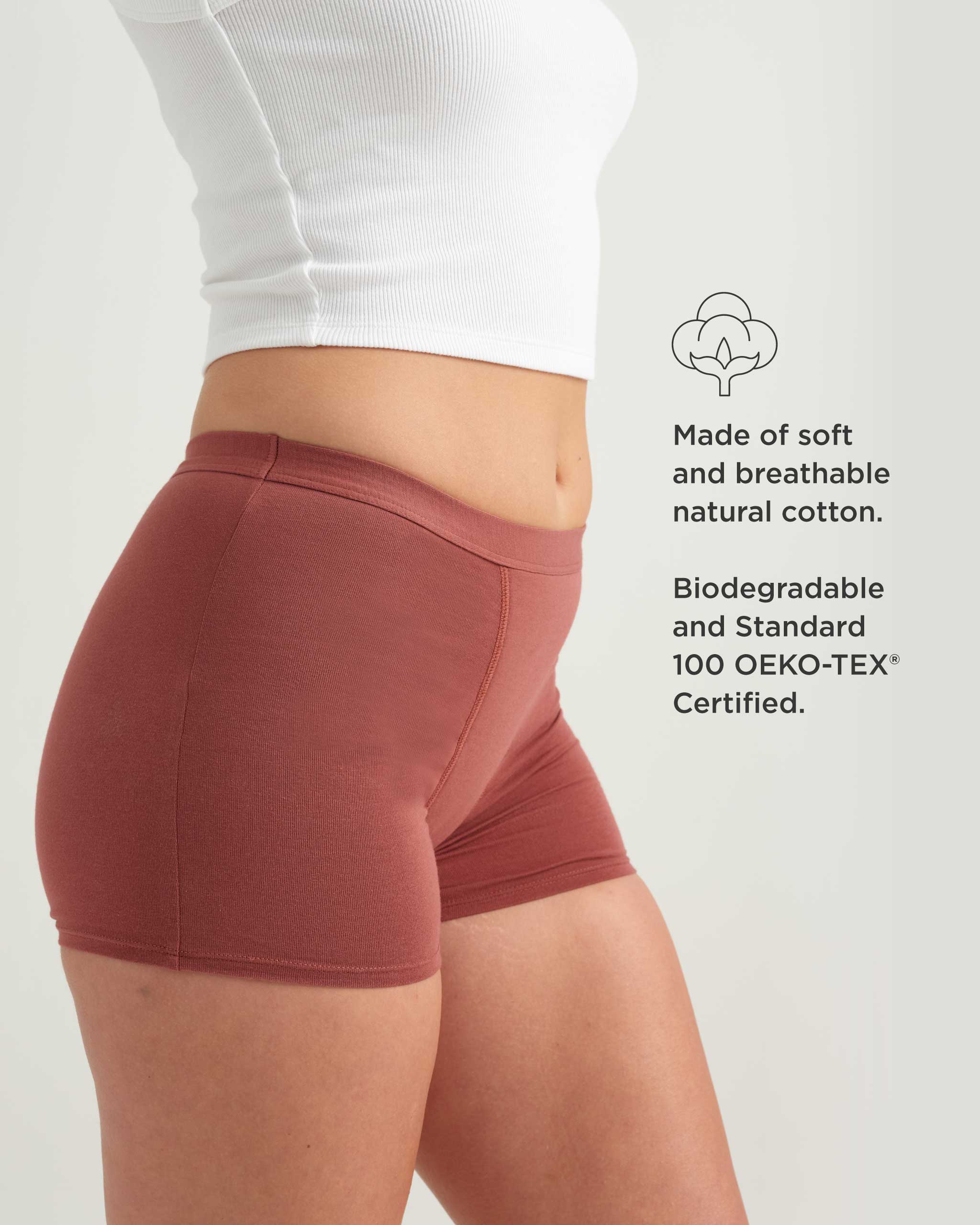 Leakproof Period Cotton Sleep Short