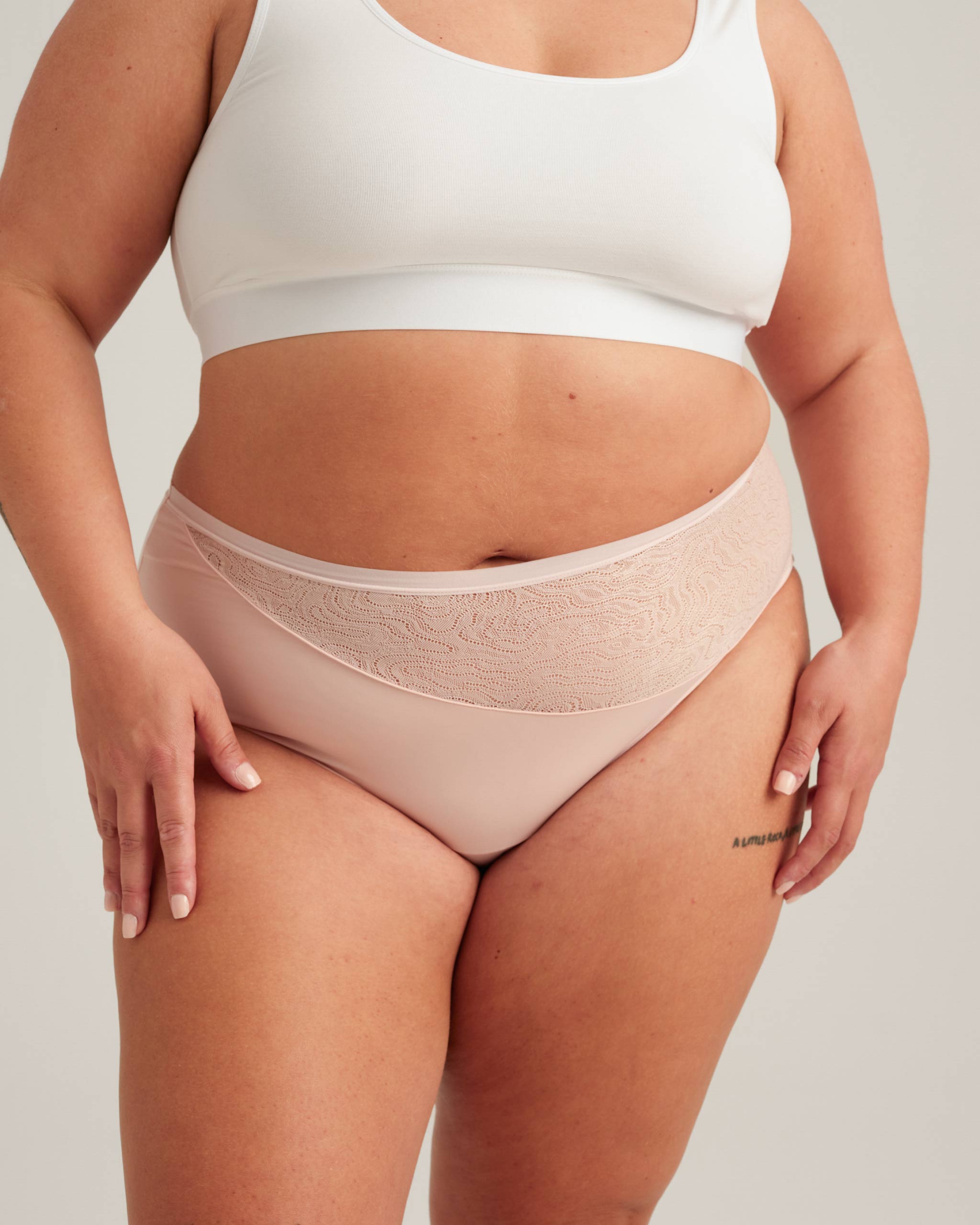 Leakproof Period Lace High Waist
