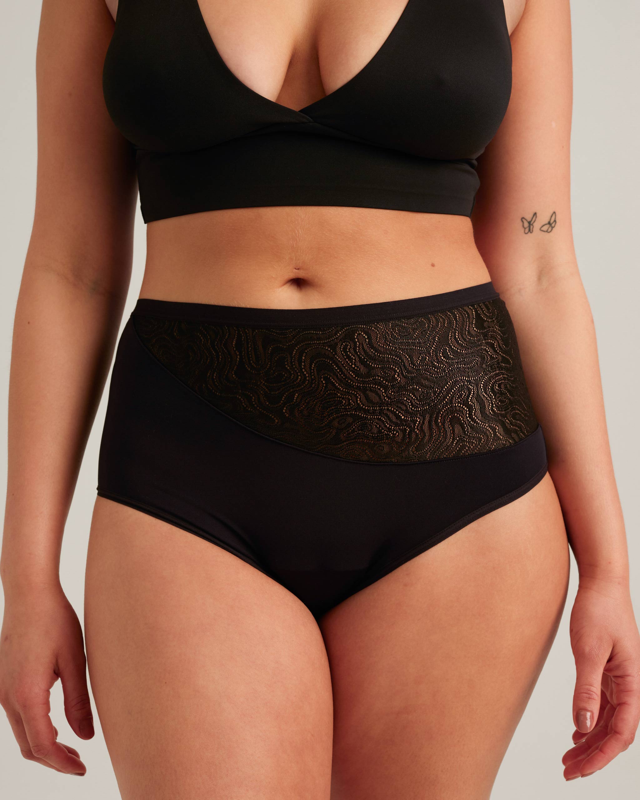 Leakproof Period Lace High Waist