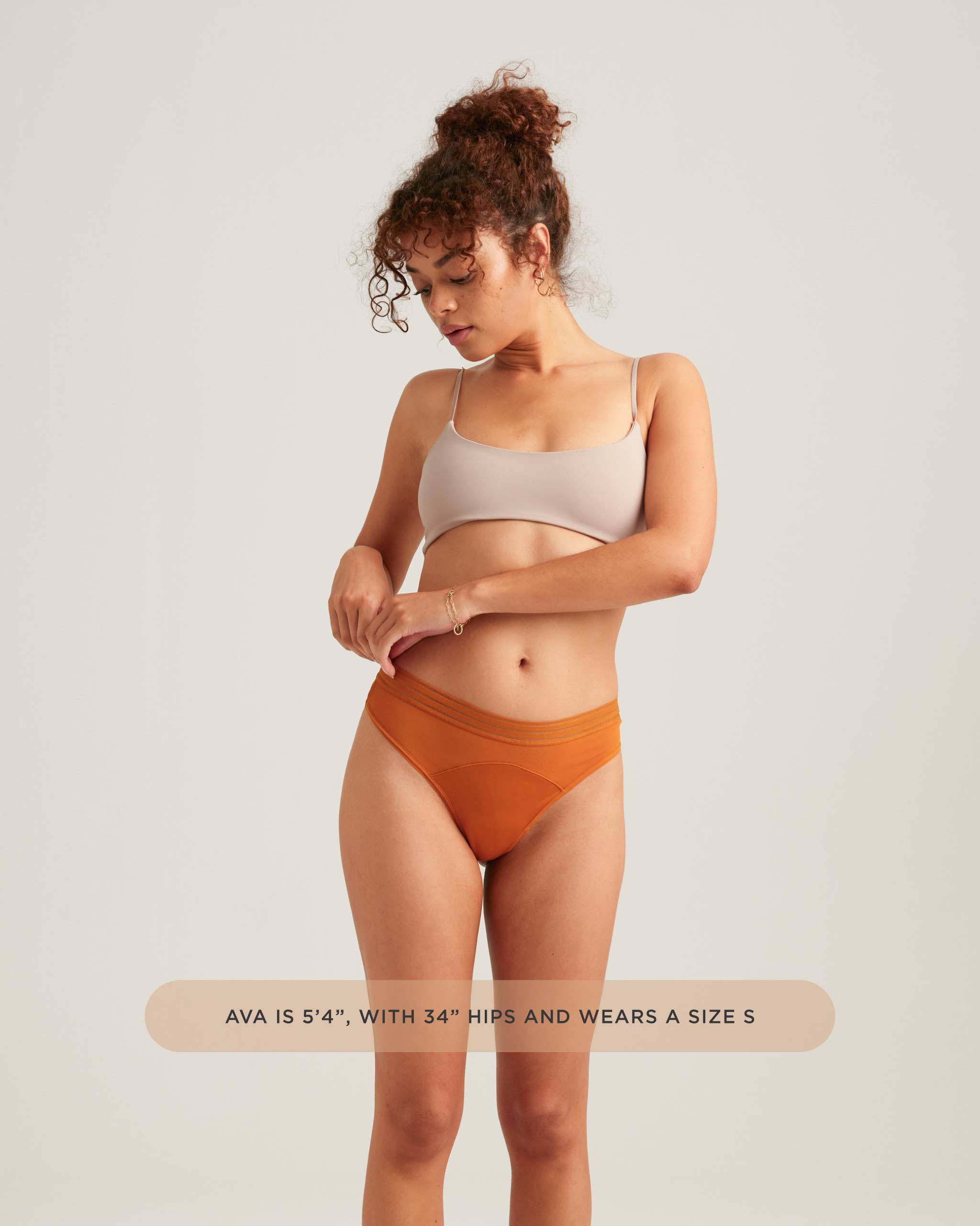 Leakproof Period Mesh Thong