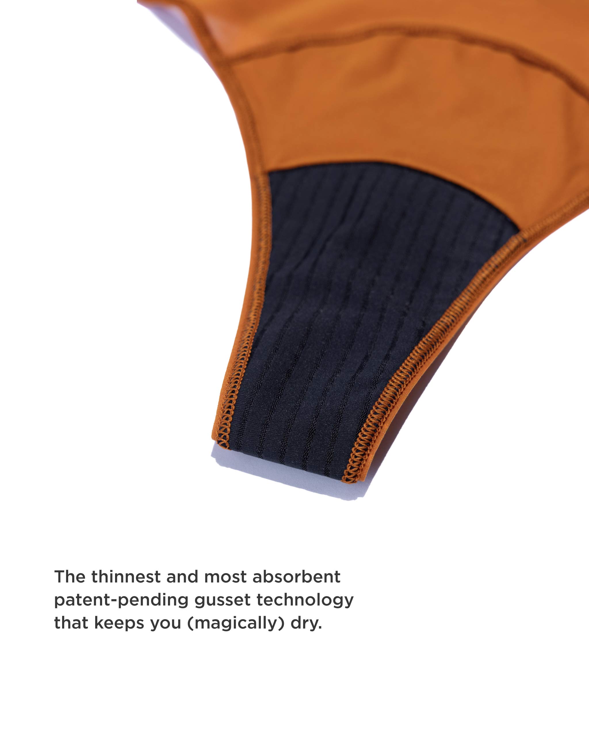 Leakproof Period Mesh Thong