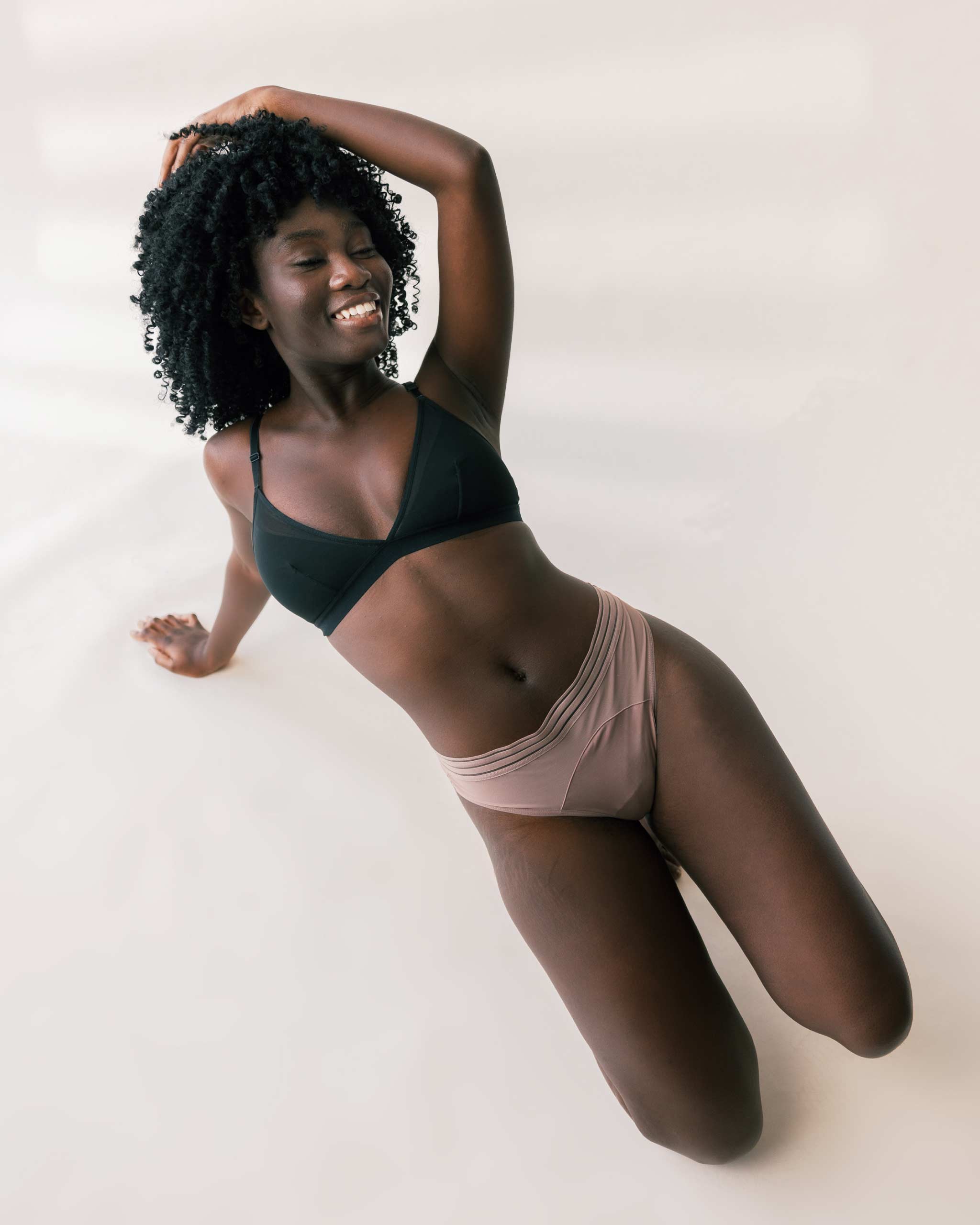 Leakproof Period Mesh Thong
