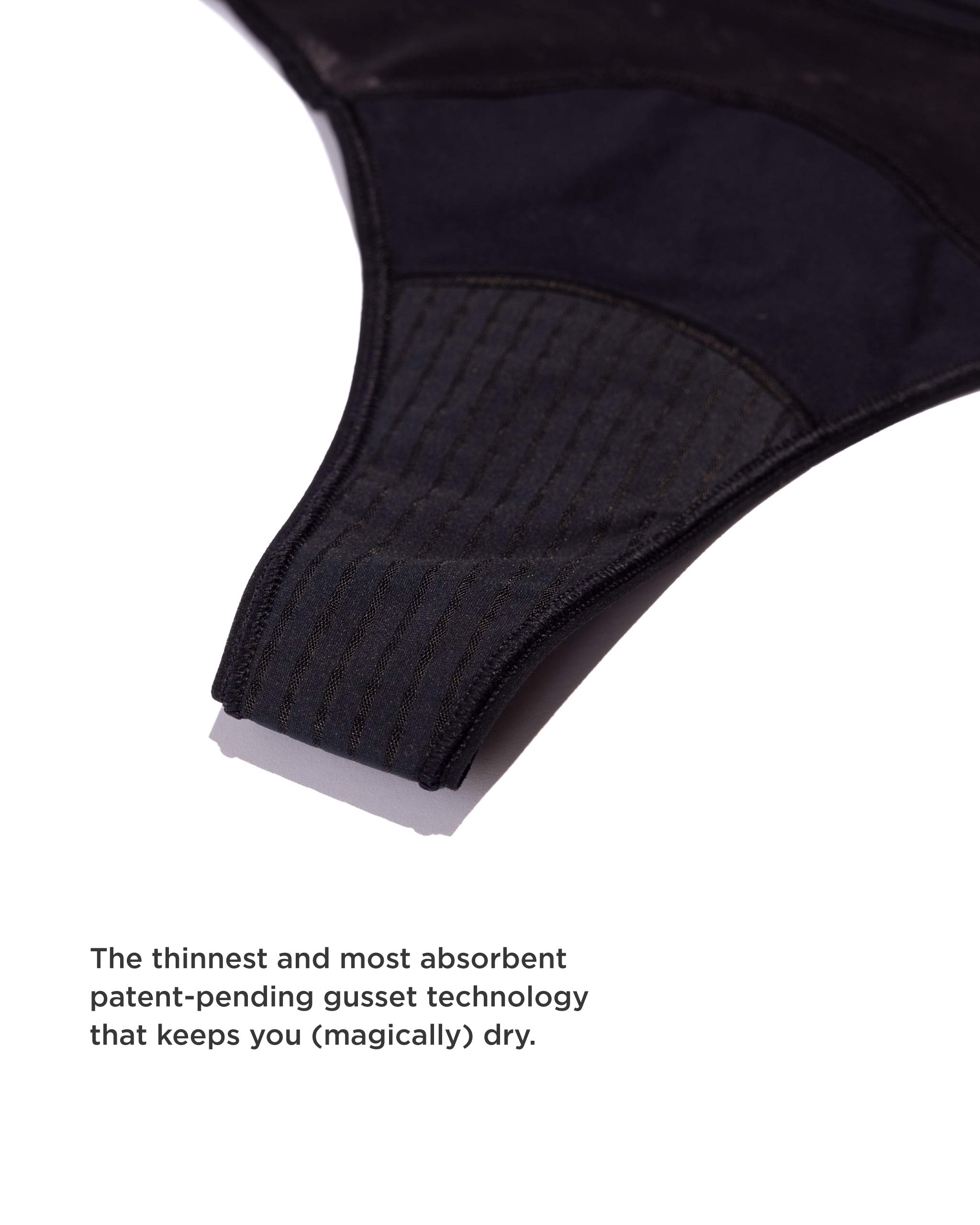 Leakproof Period Mesh Thong