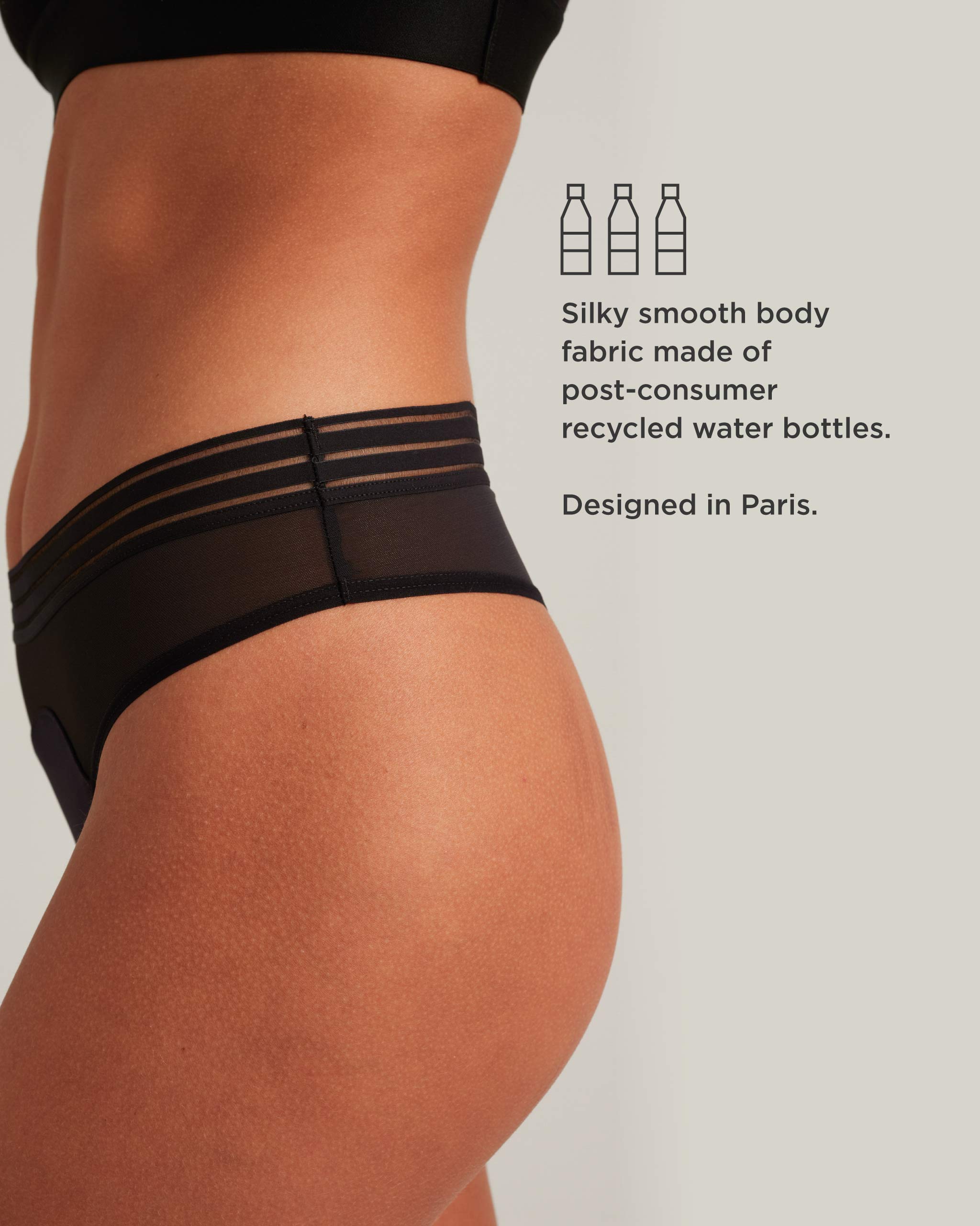 Leakproof Period Mesh Thong