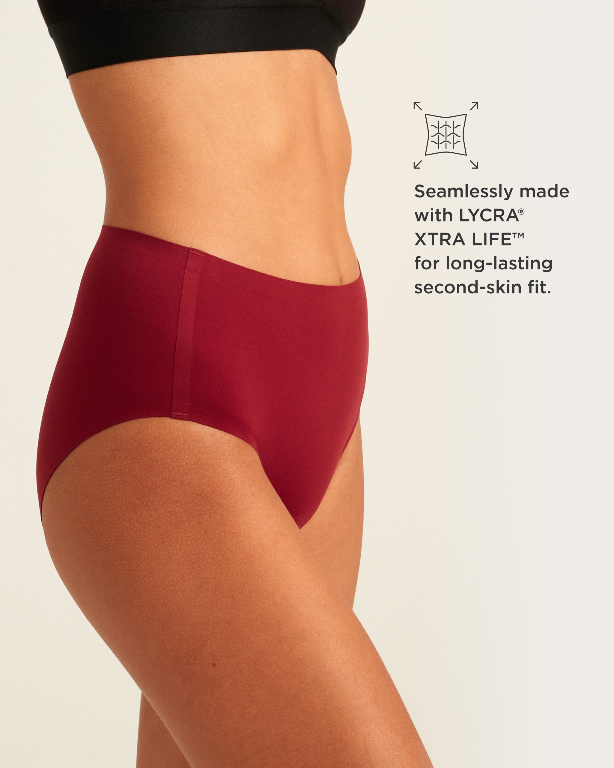 Leakproof Period Seamless High Waist