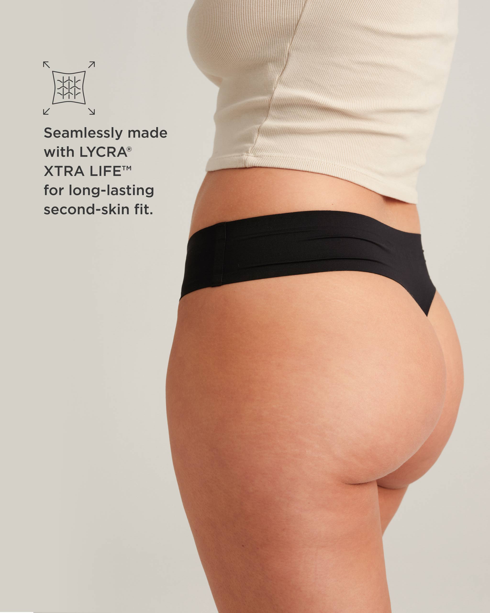 Leakproof Period Seamless Thong