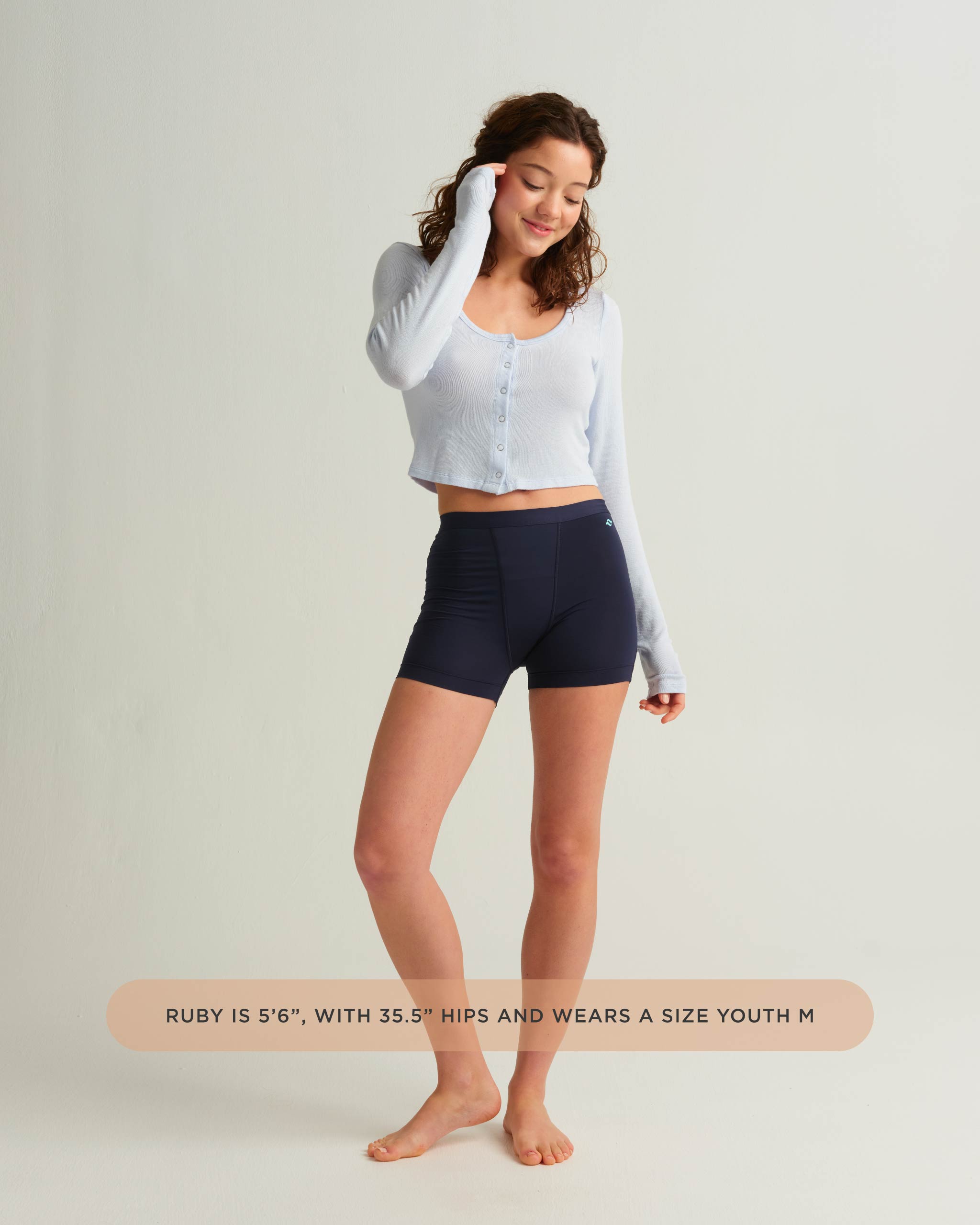 Leakproof Teen Sport Short