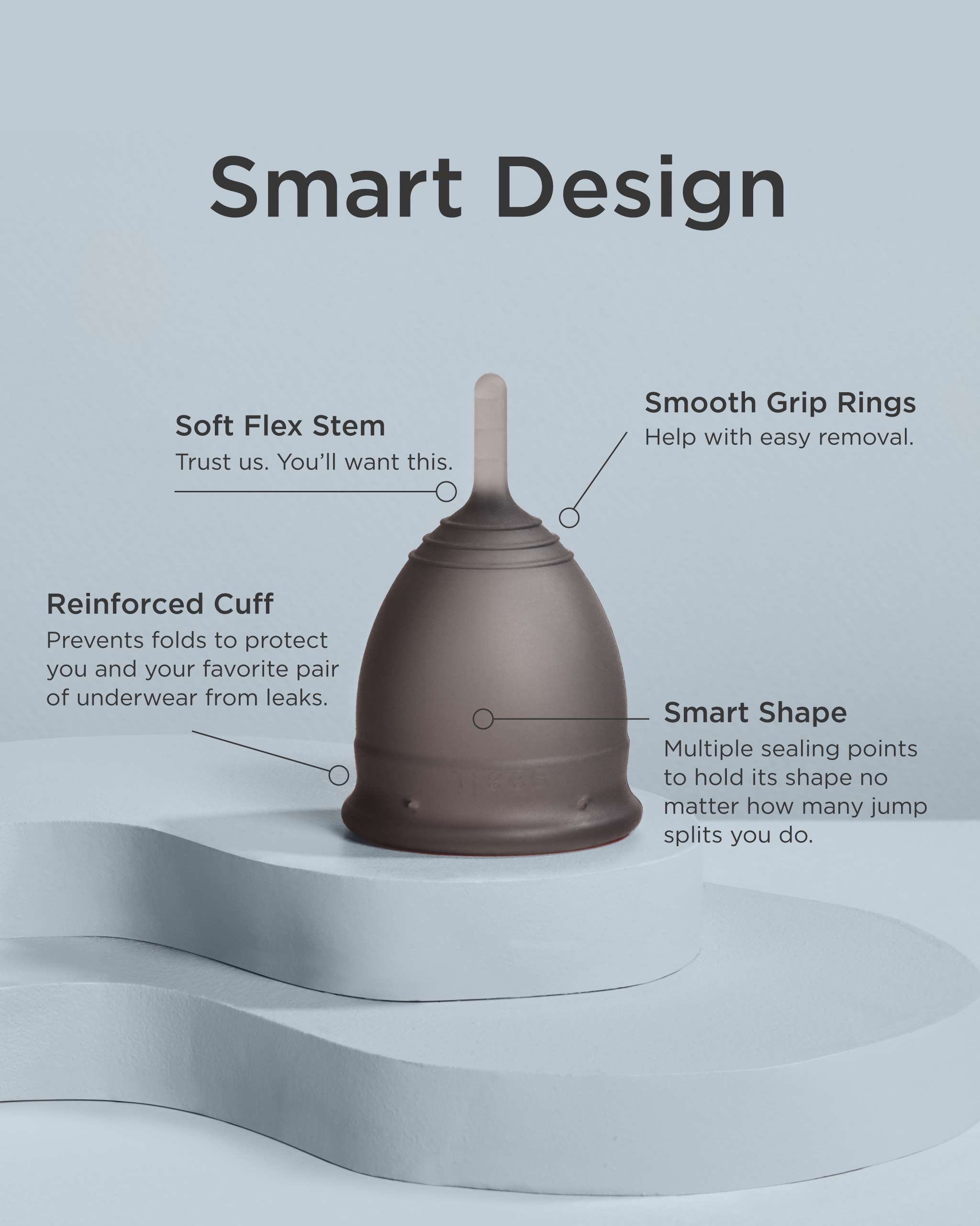 Saalt Menstrual Cup Twin Pack