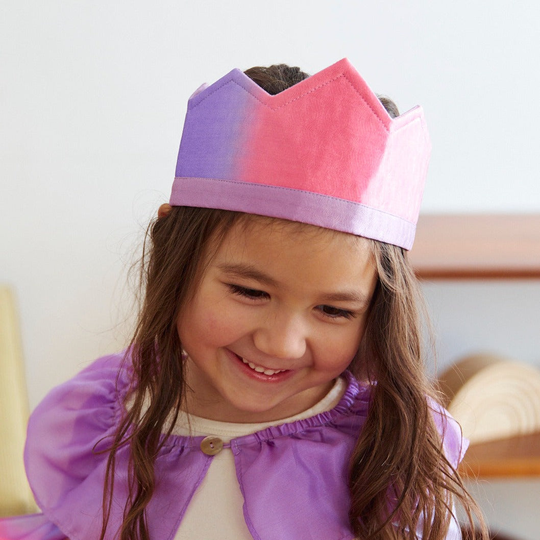Blossom Silk Crown for Imaginative Play & Costumes