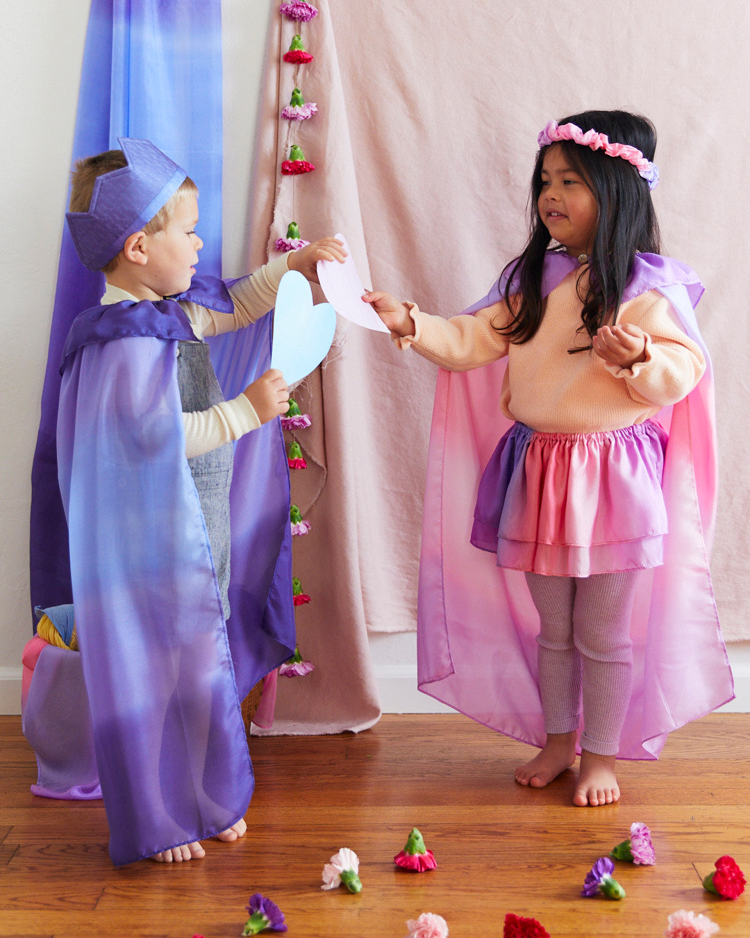 Blossom Cape for Kids Dress-Up Play