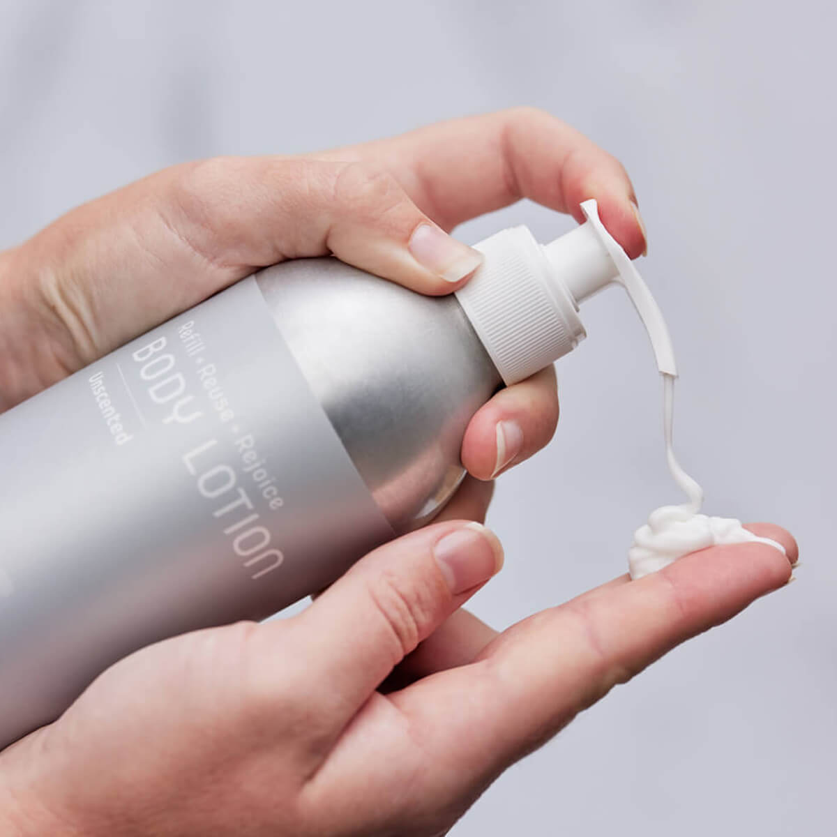 Refillable Body Lotion 16oz and 2.5oz Sizes