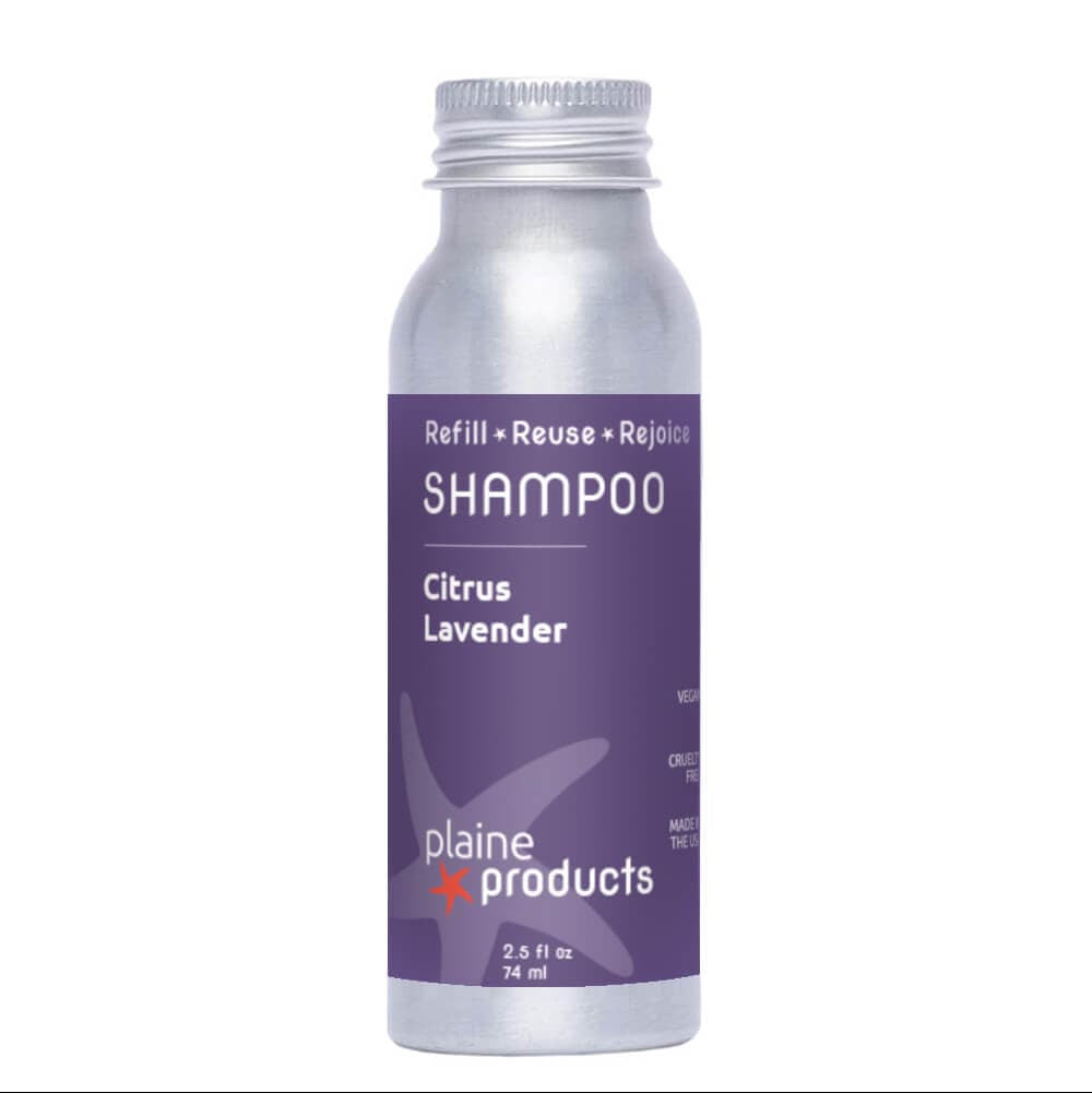 Refillable Vegan Shampoo in 16oz or 2.5oz Sizes