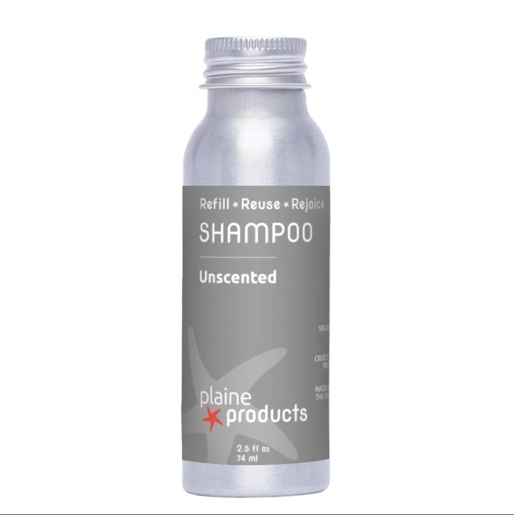 Refillable Vegan Shampoo in 16oz or 2.5oz Sizes