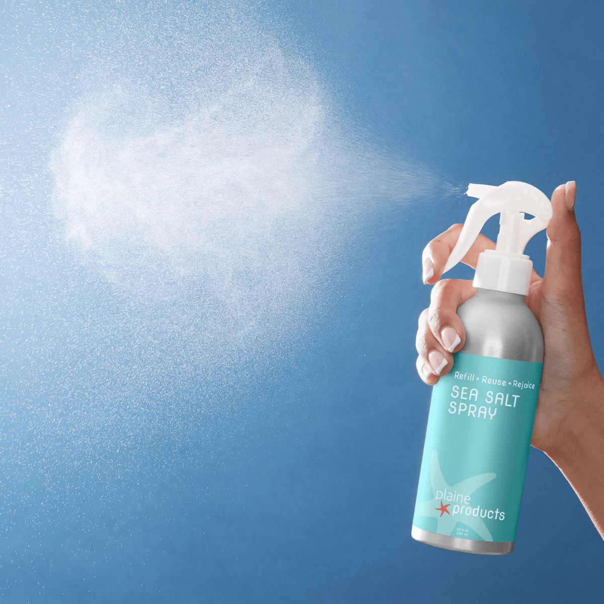 Refillable Sea Salt Spray 10oz and 2.5oz Sizes