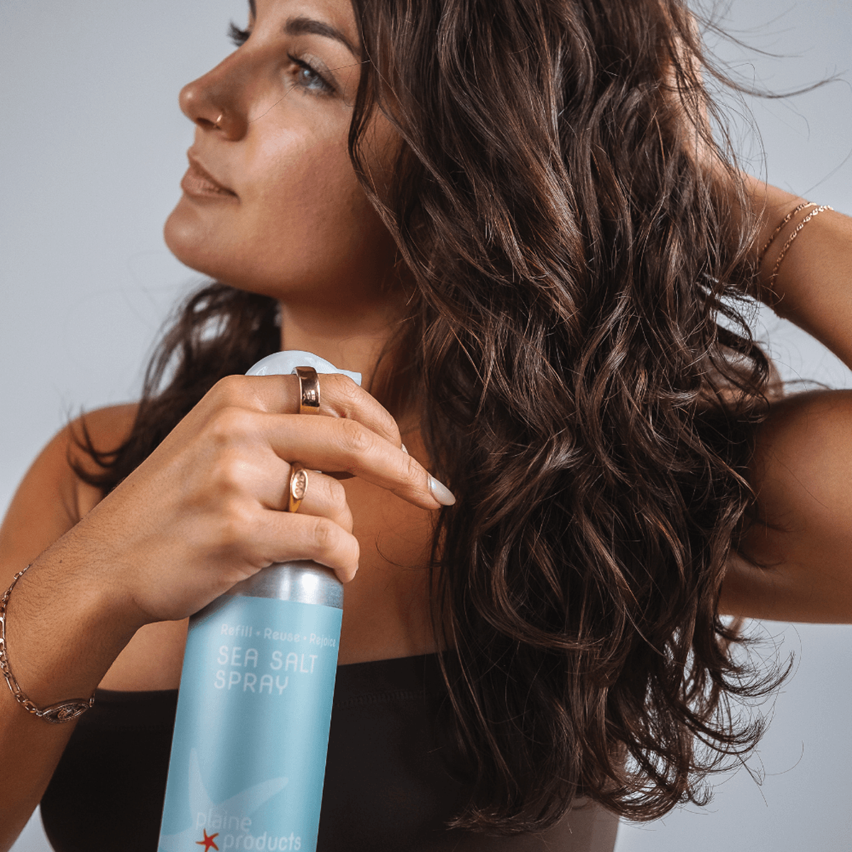 Refillable Sea Salt Spray 10oz and 2.5oz Sizes
