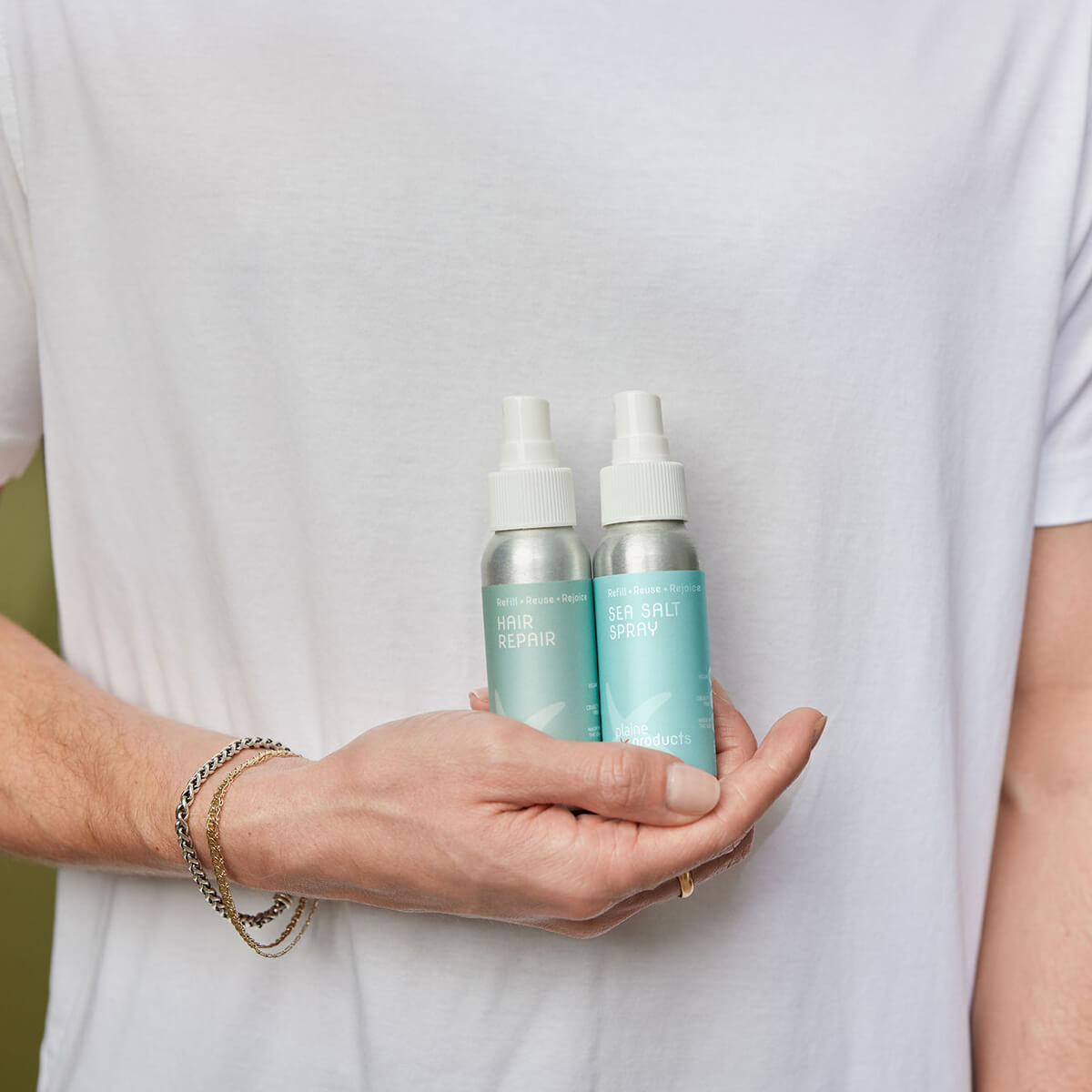 Refillable Hair Repair 10oz and 2.5oz Sizes