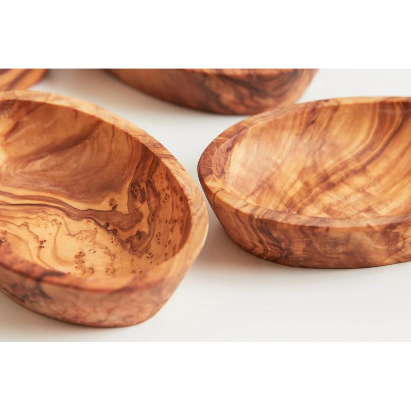 Italian Olivewood Aperitivo Bowls 4pk