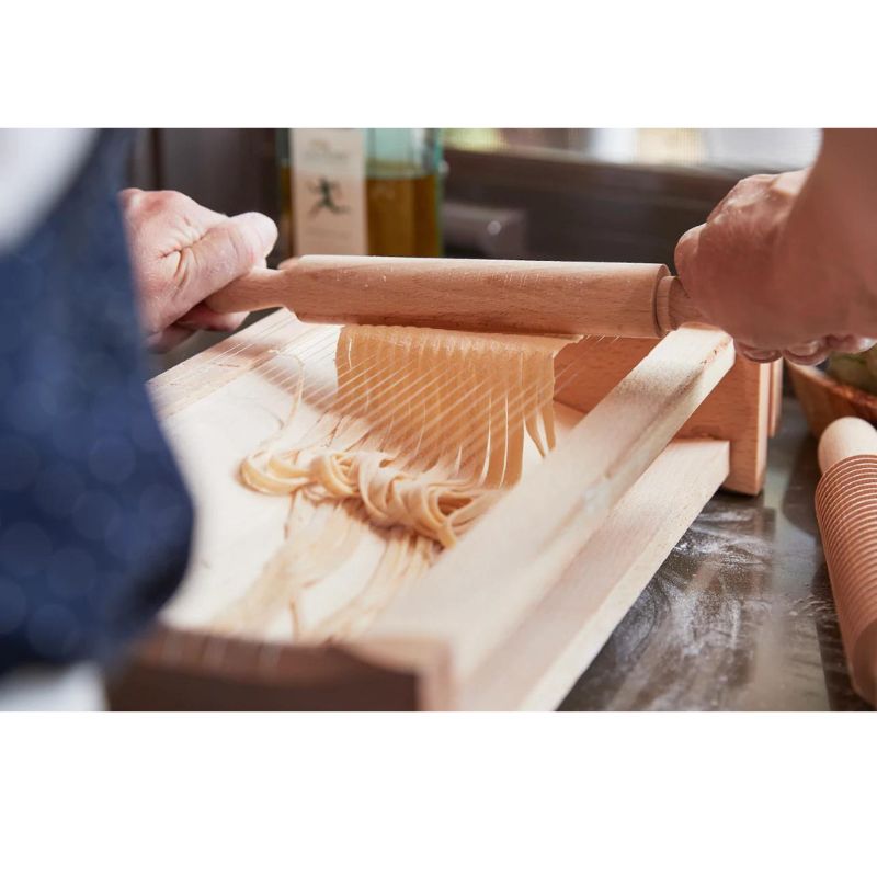 Italian Pasta Chitarra with Rolling Pin - Large