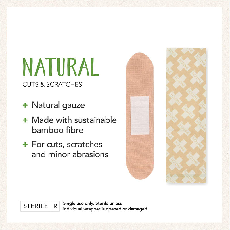 Natural Compostable Bamboo Bandages