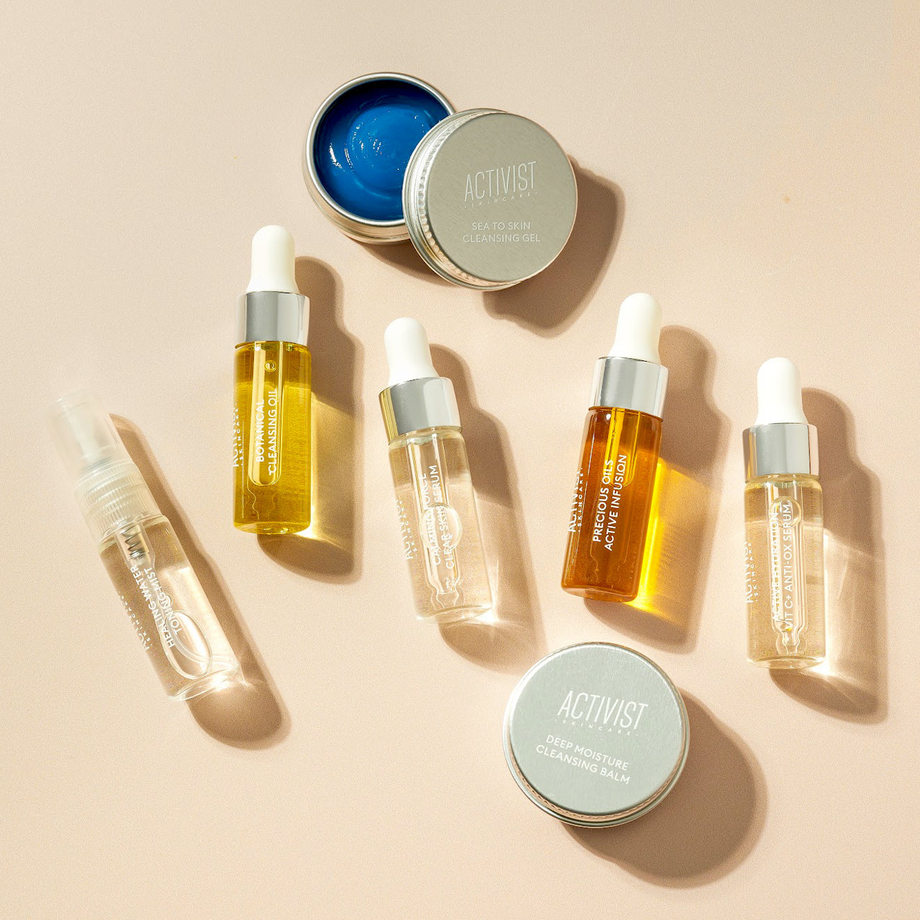 Activist Skincare Refillable Trial & Travel Kit
