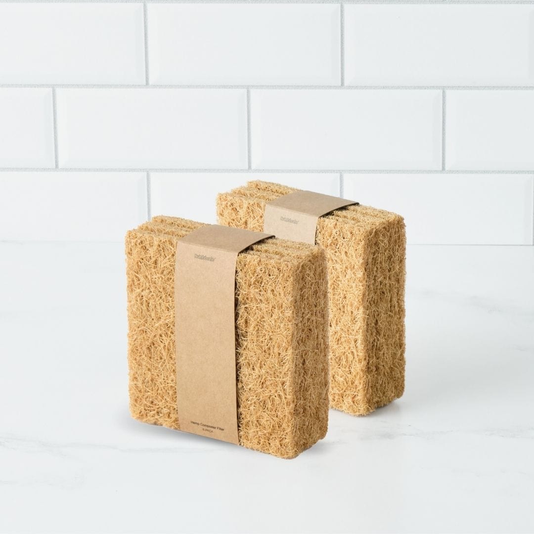 Bamboozle Hemp Filter Set (6 Pack) for Compost Bin